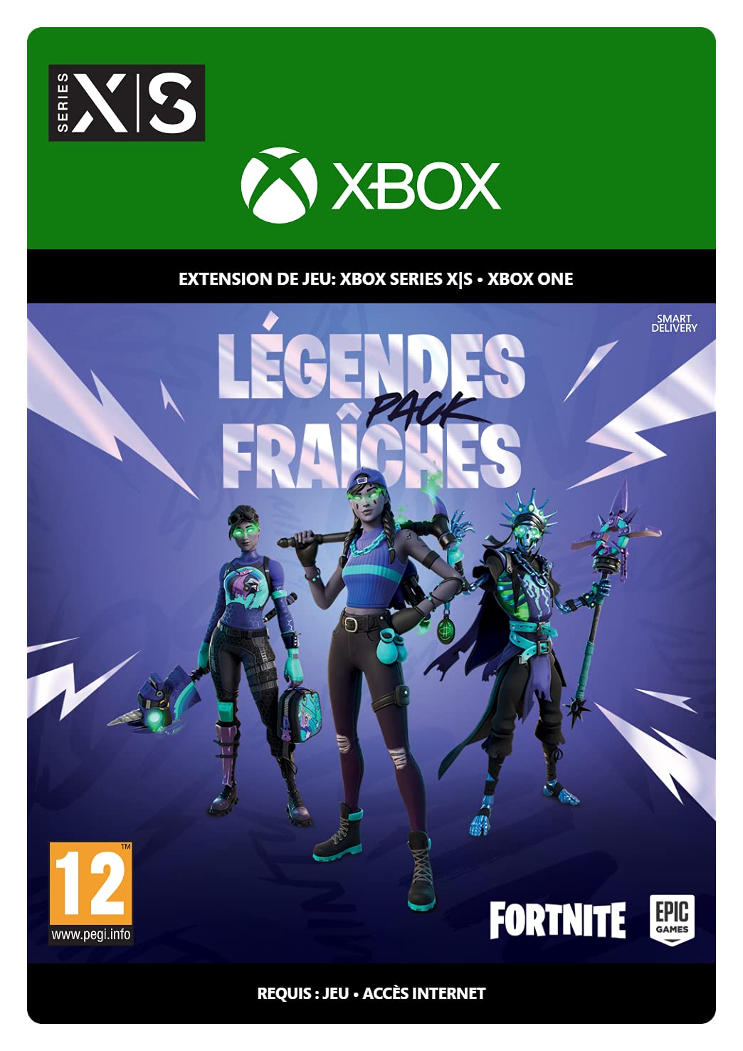 Fortnite: The Minty Legends Pack | Xbox One/Series X|S - Code jeu à télécharger
