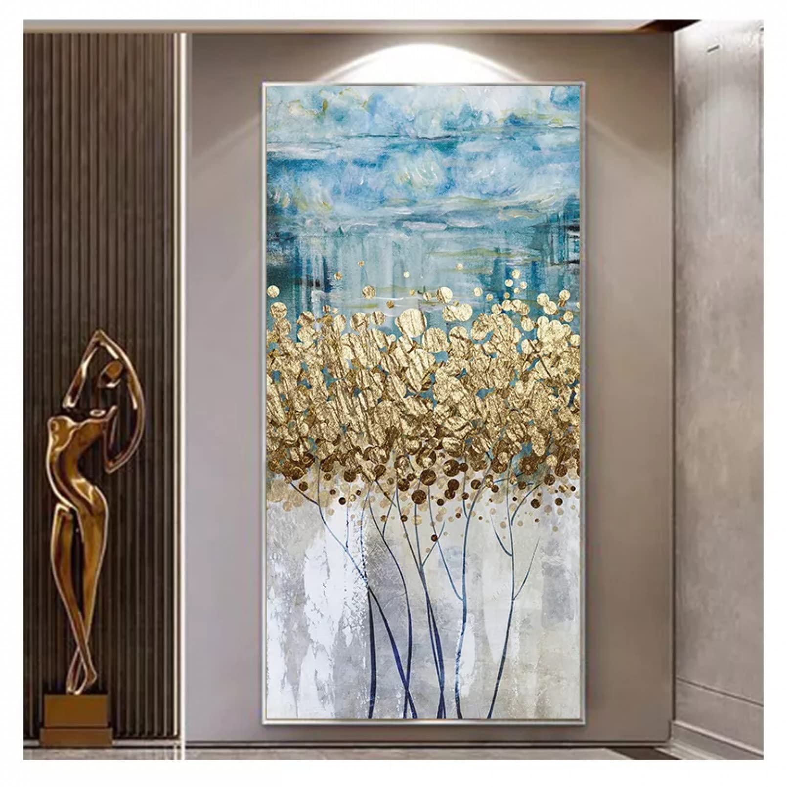 Tableau Decoration Murale Chambre Toile Abstrait Haute Qualité