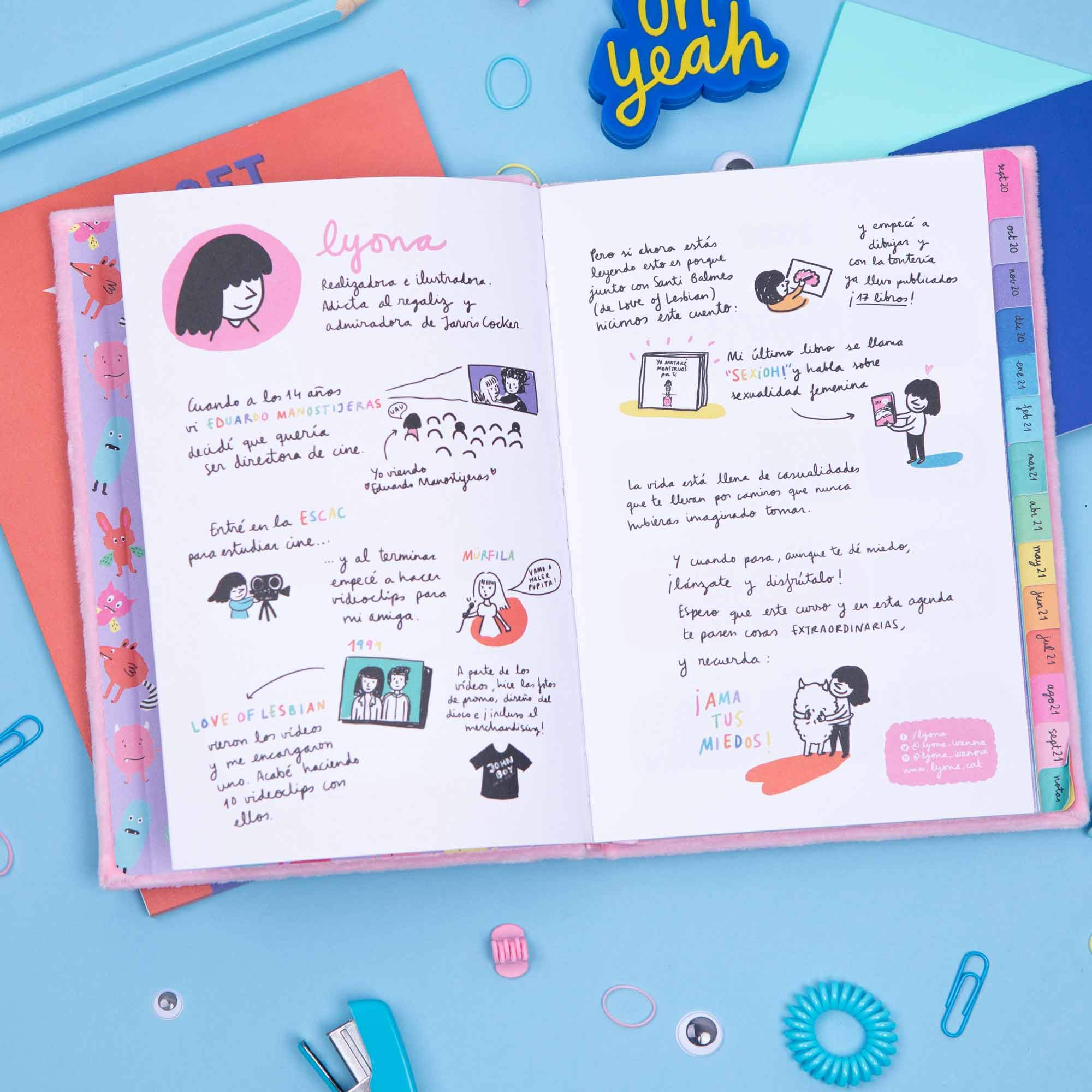 Planeta Gifts Agenda escolar 2020-2021 Lyona (TANTANFAN)