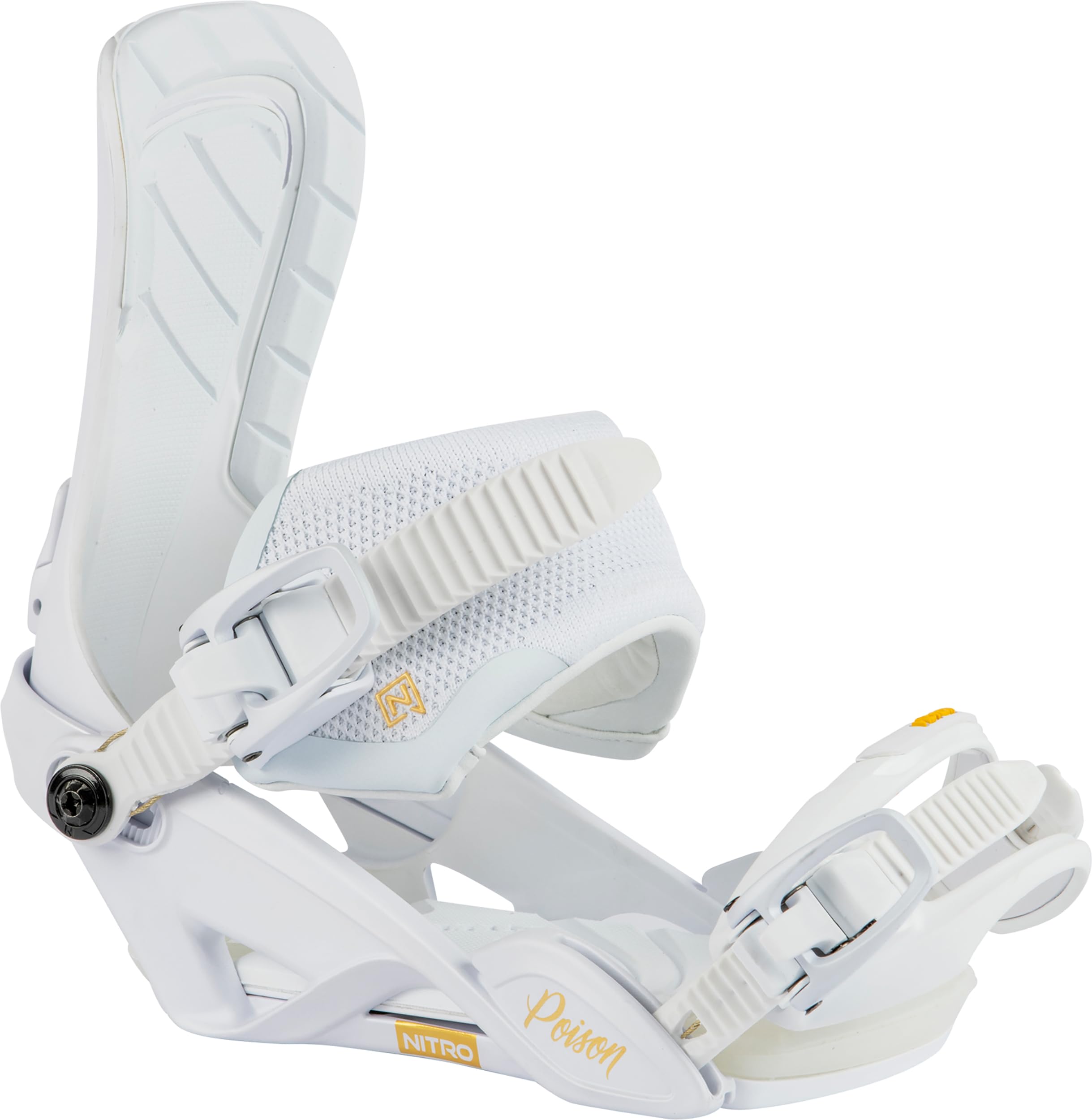 Nitro Poison '24 All Mountin Freeride Rilegatura Snowboard, Champagne, S/M
