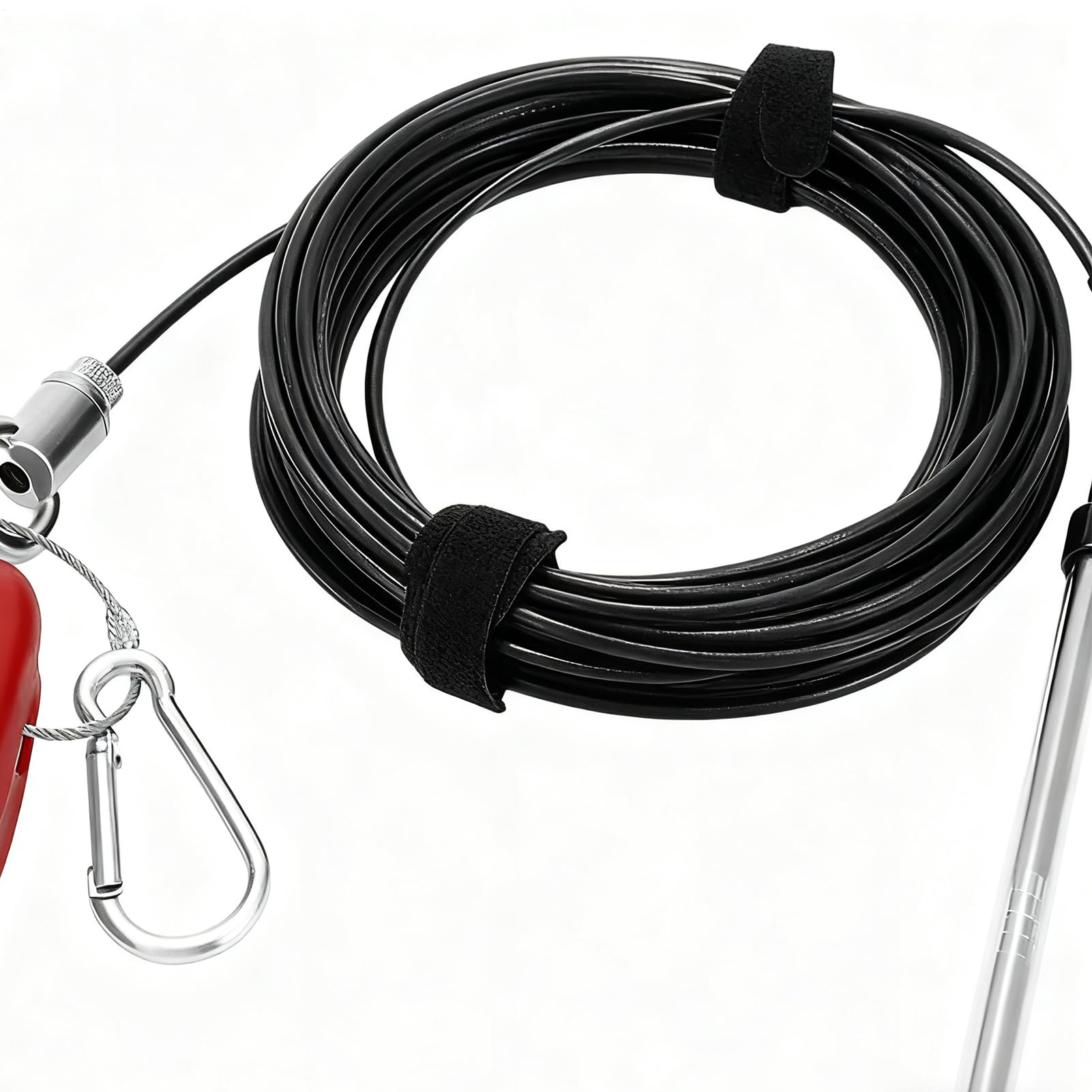 Sujetador de Equipo de Accesorios con Flotador - Cuerda para Sujeción de Peces - Agua Dulce y Salada Exterior Río Lago