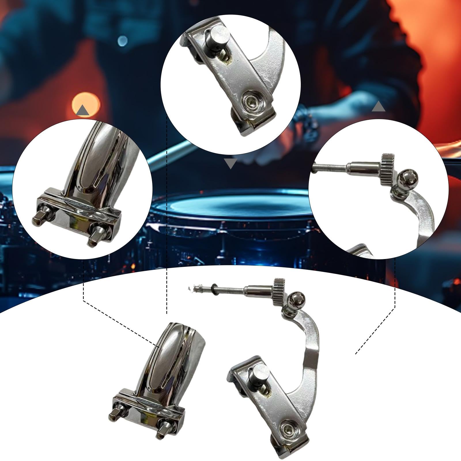 Garende Snare Drum Strainer Snare Drum Modulator, Practical,Professional Replace Adjuster Regulator for Stage Performance Exercise, 36MM