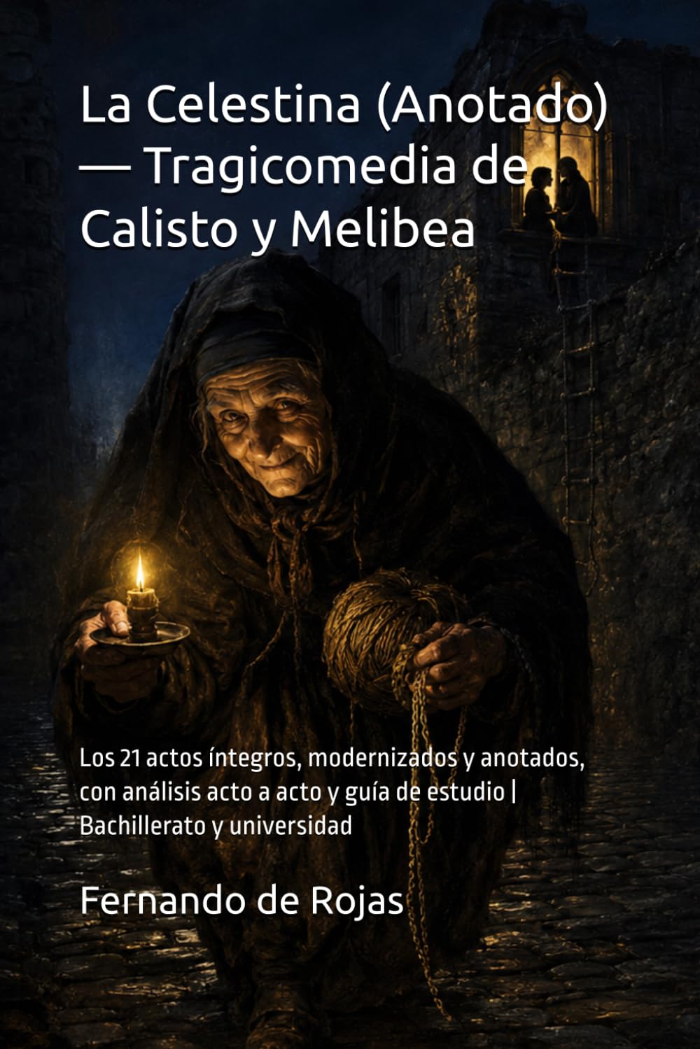La Celestina (Anotado) — Tragicomedia de Calisto y Melibea: os 21 actos íntegros, modernizados y anotados, con análisis acto a acto y guía de estudio | Bachillerato y universidad
