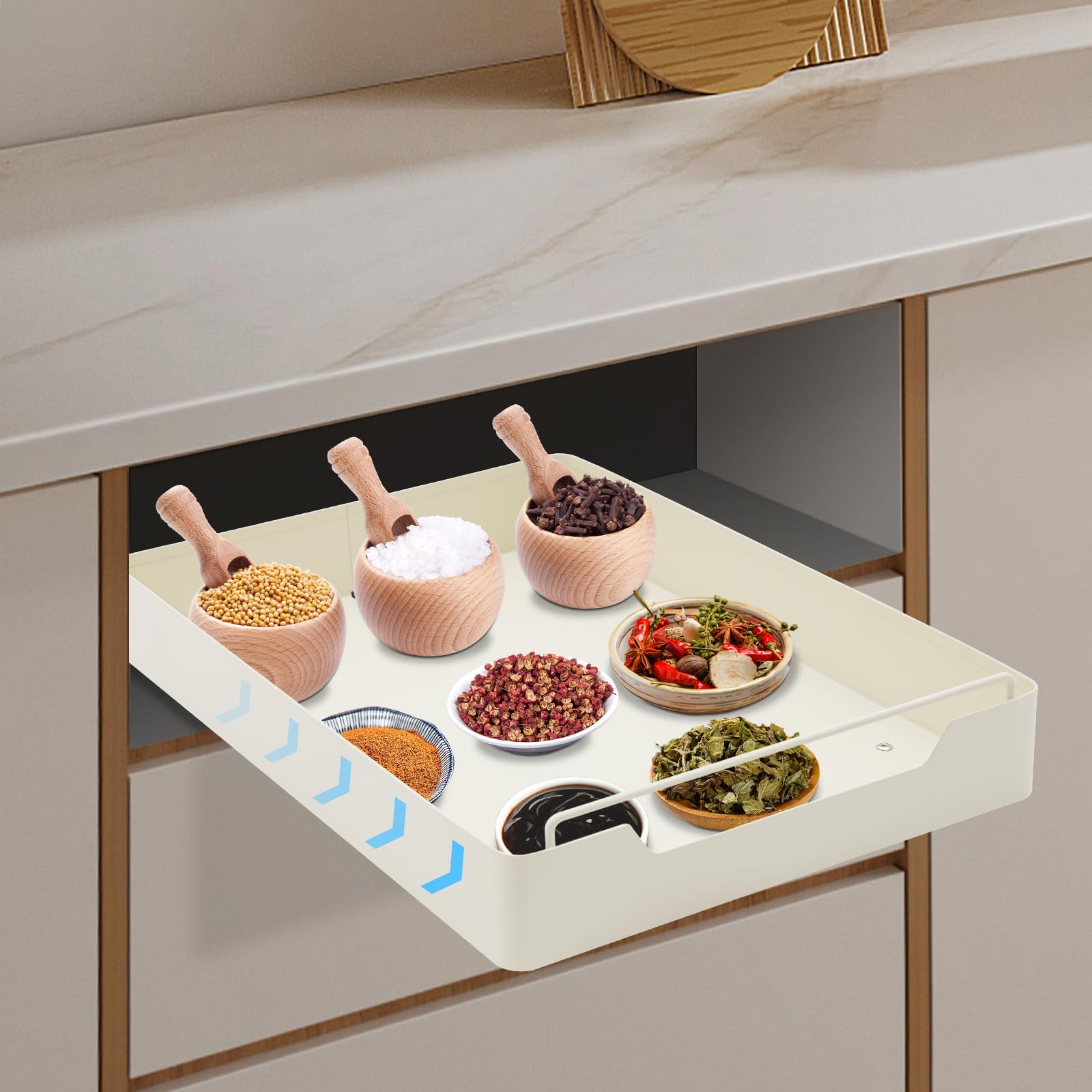 Tringle De Rideau De Douche Extensible - Sans Perçage - Blanc - 210