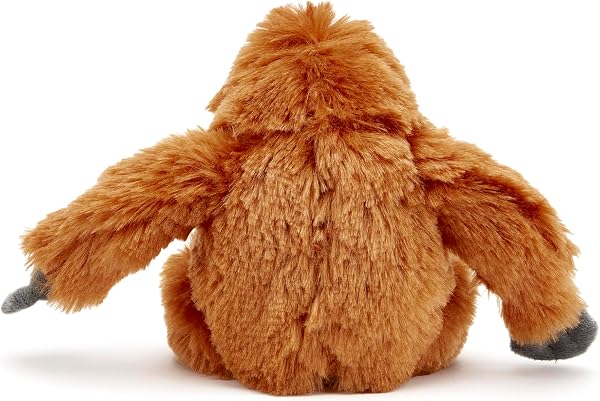 Zappi Co Peluche 100% Recyclée Orangutan (22cm de Largeur) Collection d'animaux Doux, Câlins et Écologiques pour Nouveau-né Premier Enfant - 5