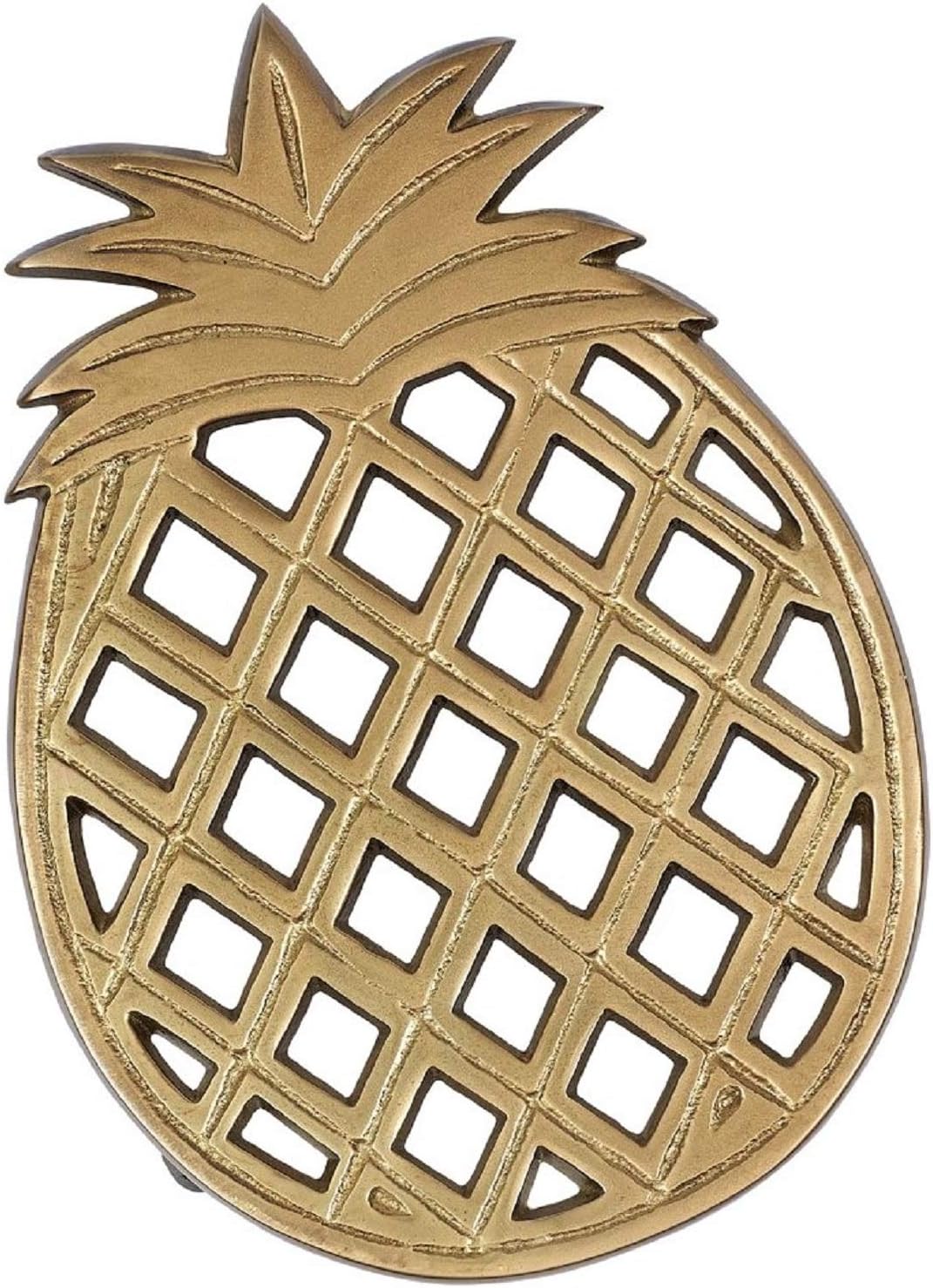 Dii ゴールド パイナップル 数々のアワードを受賞 五徳 ホットポットやフライパン用 キッチンカウンター ホットディッシュamp キャセロール ティーポット ダイニングテーブル 表面保護 ゴム足付き鋳造アルミニウム