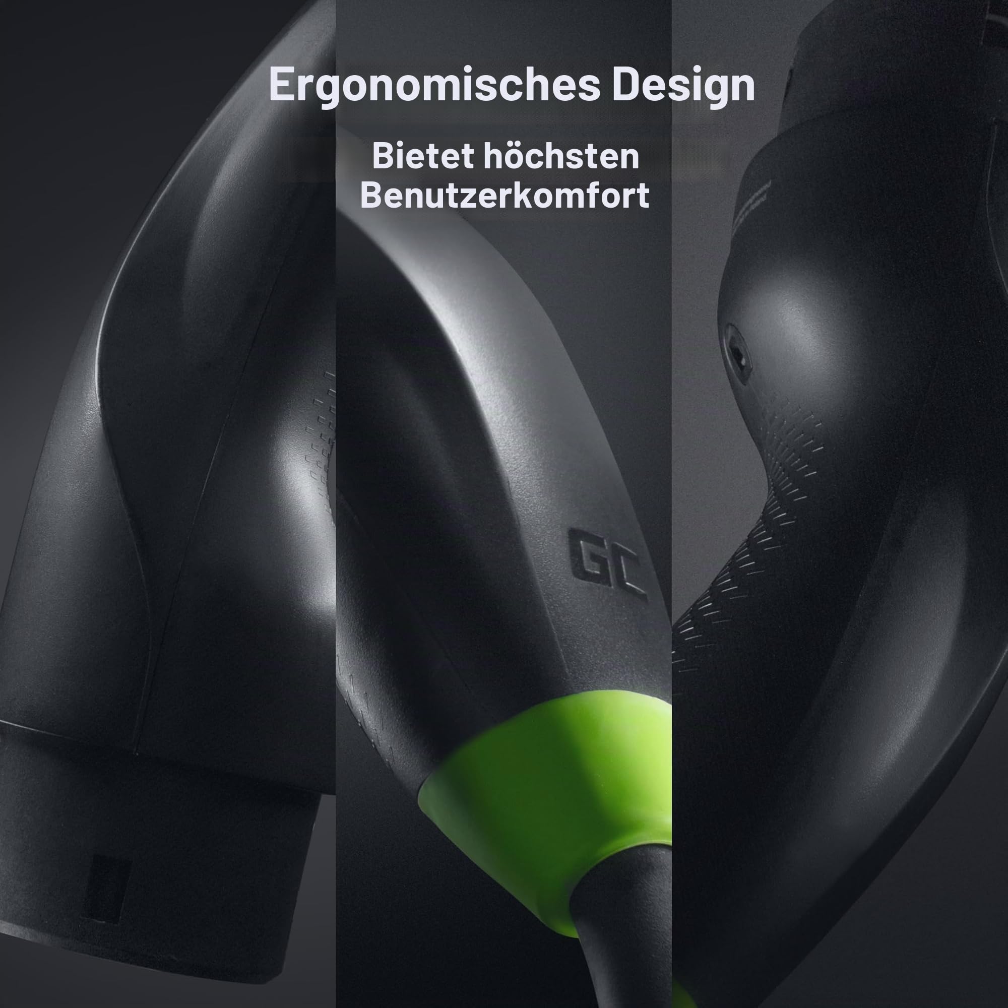 Green Cell GC Snap Typ 2 Ladekabel 11kW 7m 16A für EV Elektroautos Typ 2 auf Typ 2 3-Phasig TÜV Kompatibel mit Model Y 3 S X, ID.3, ID.4, ID.5, Q4 e-tron, 500e, IONIQ 5, Kona EV inkl. Premium Koffer