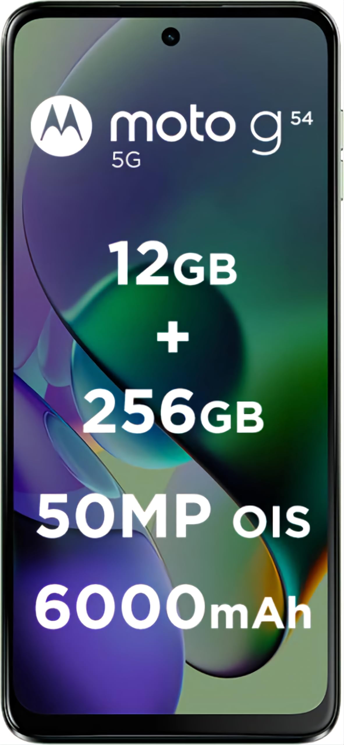 Motorola G54 5G (Mint Green, 12GB RAM, 256GB Storage)