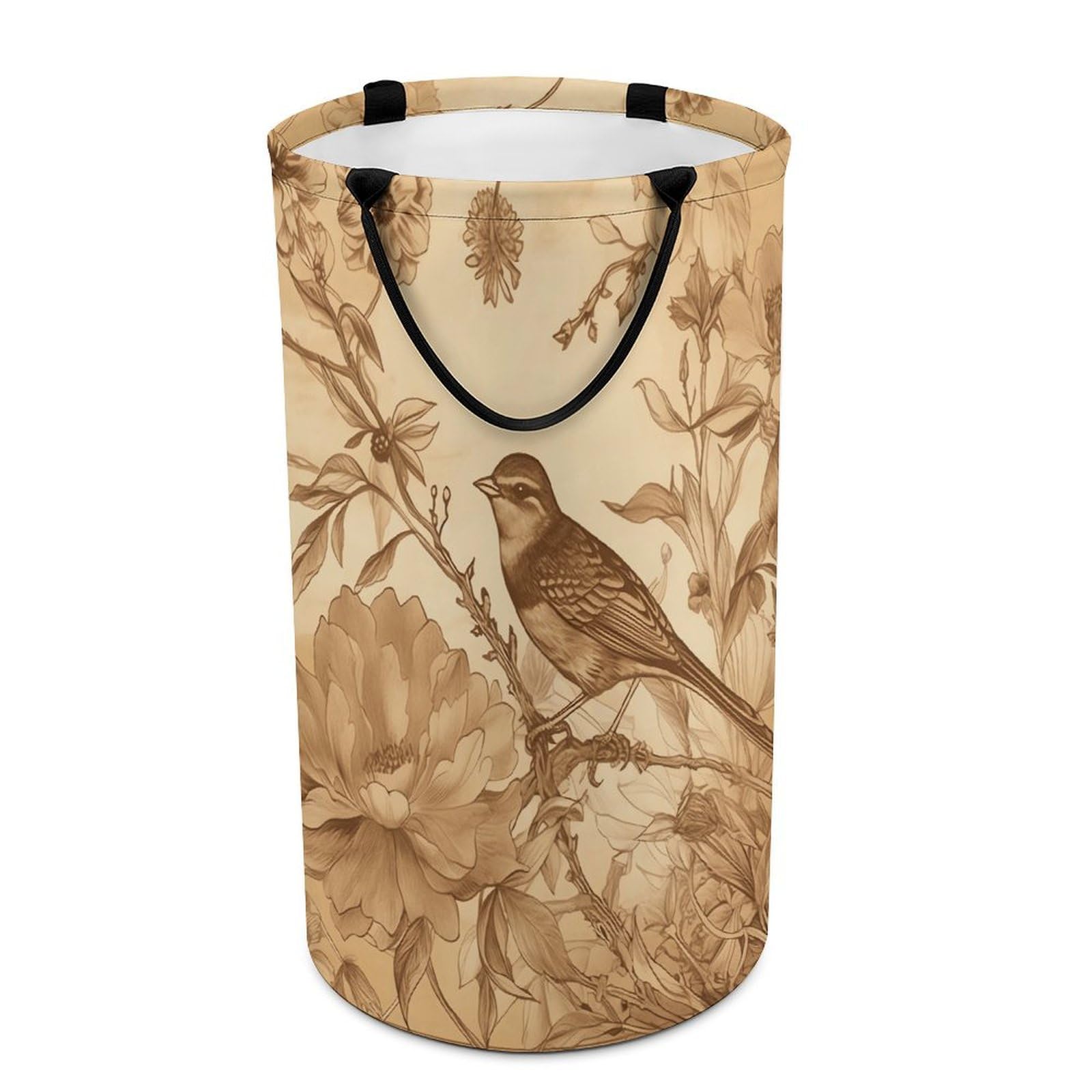 Panier à linge pour buanderie et chambre adulte au style bucolique