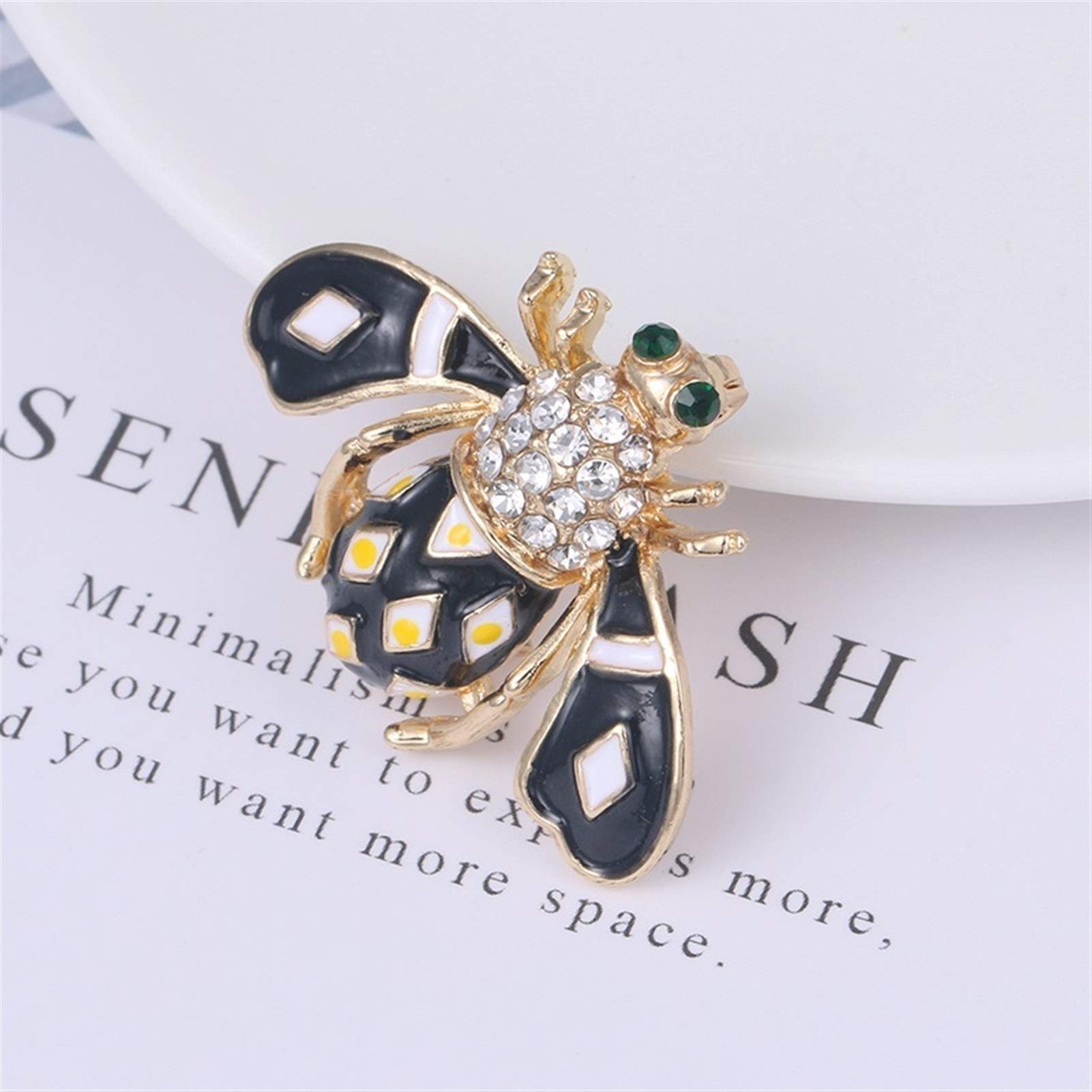 Black Wing Metal Brooch Men's Lapel Pins Made in China