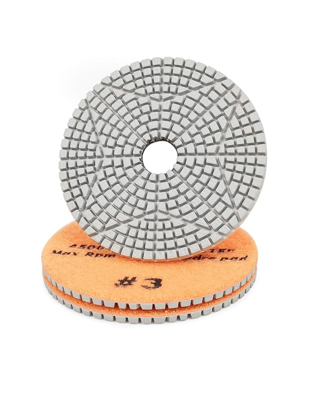Boina Diamantada para Polimento 10,2 cm, Granulação 3, Etapa 3, Flexível PANFREET