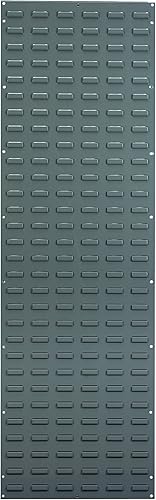 Akro-Mils 30118 Panel de acero con listones de almacenamiento de pared resistente para almacenamiento de garaje | Sistema organizador colgante para