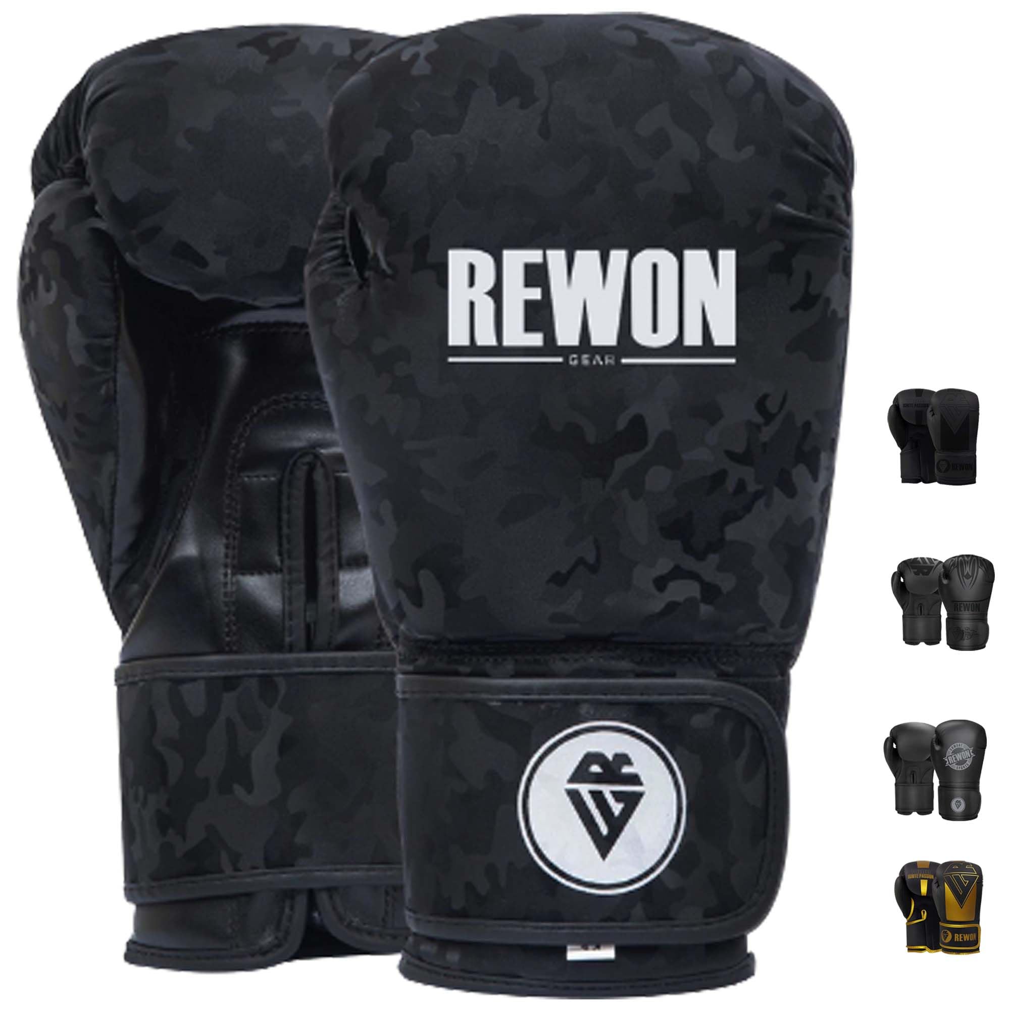Guantoni Boxe, Guanti da Muay Thai MMA Kickboxing Allenamento, Sparring Guantoni da Sacco per uomini donne 8oz-16oz