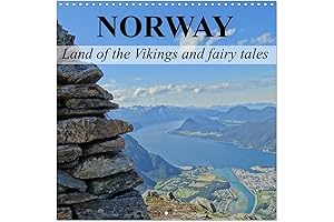 Nor way Wall Calendar 2024