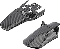 Vista 12 de Guardabarros de Amortiguador Trasero, Guardabarros de Rueda Trasera de Vehículo Eléctrico para Bicicleta Eléctrica Sur Ron X/S Negro