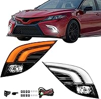 Vista 16 de Faros antiniebla para Nissan Pathfinder 2013-2016 con bombillas halógenas y juego de ensamblaje L&R Side (Halogen Ver.)