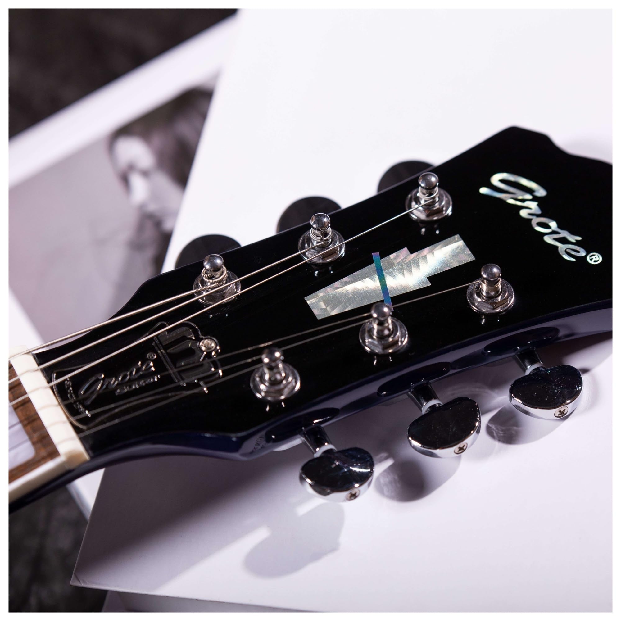 6 strunowa gitara elektryczna odpowiednia dla początkujących do nauki gry na instrumentach Standardowa gitara elektryczna