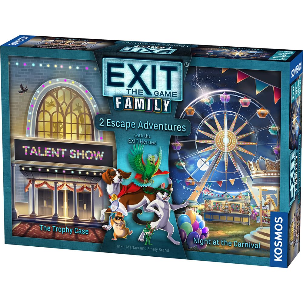 EXIT: The Game - Family - The Trophy Case, Night at The Carnival
