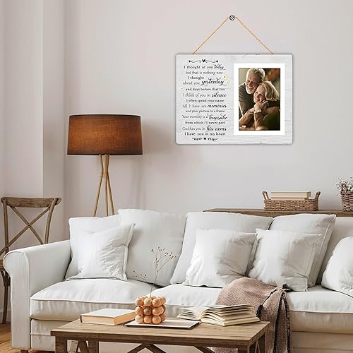 Miniatura 4 de Marco de fotos para regalos conmemorativos, marco de fotos de regalos de condolencia, en memoria amorosa de madre, padre, abuela, marcos