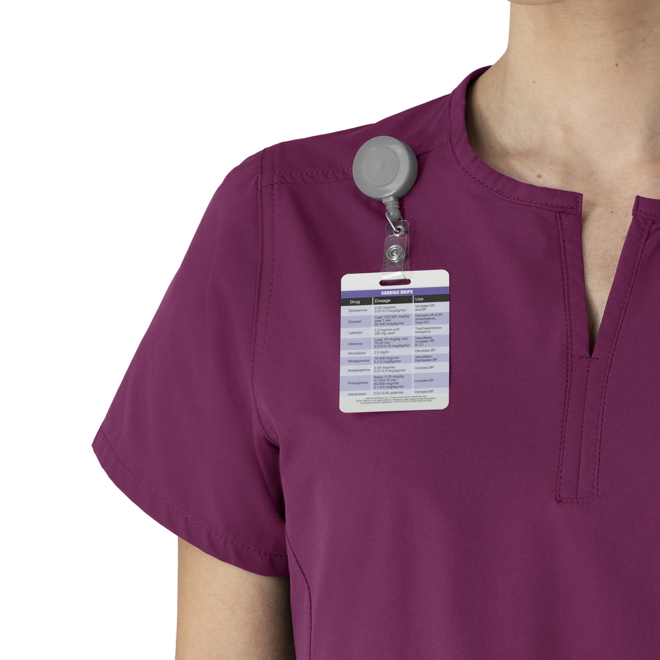 Carhartt Camiseta Camisa de Traje médico para Mujer