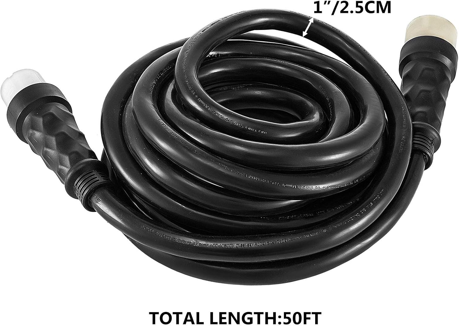 Black Friday Sale 2022 Mophorn 50Ft 50A Generator Extension Cord STW 6/3 + 8/1 AWG 100% Copper Generator Power Cord NEMA SS2-50P/CS6364 Power Assemblies 125/250VAC Twist to Lock Plug Thermoplastic Constructed Jacket, Black Big Sale Mophorn 50Ft 50A Generator Extension Cord STW 6/3 + 8/1 AWG 100% Copper Generator Power Cord NEMA SS2-50P/CS6364 Power Assemblies 125/250VAC Twist to Lock Plug Thermoplastic Constructed Jacket, Black