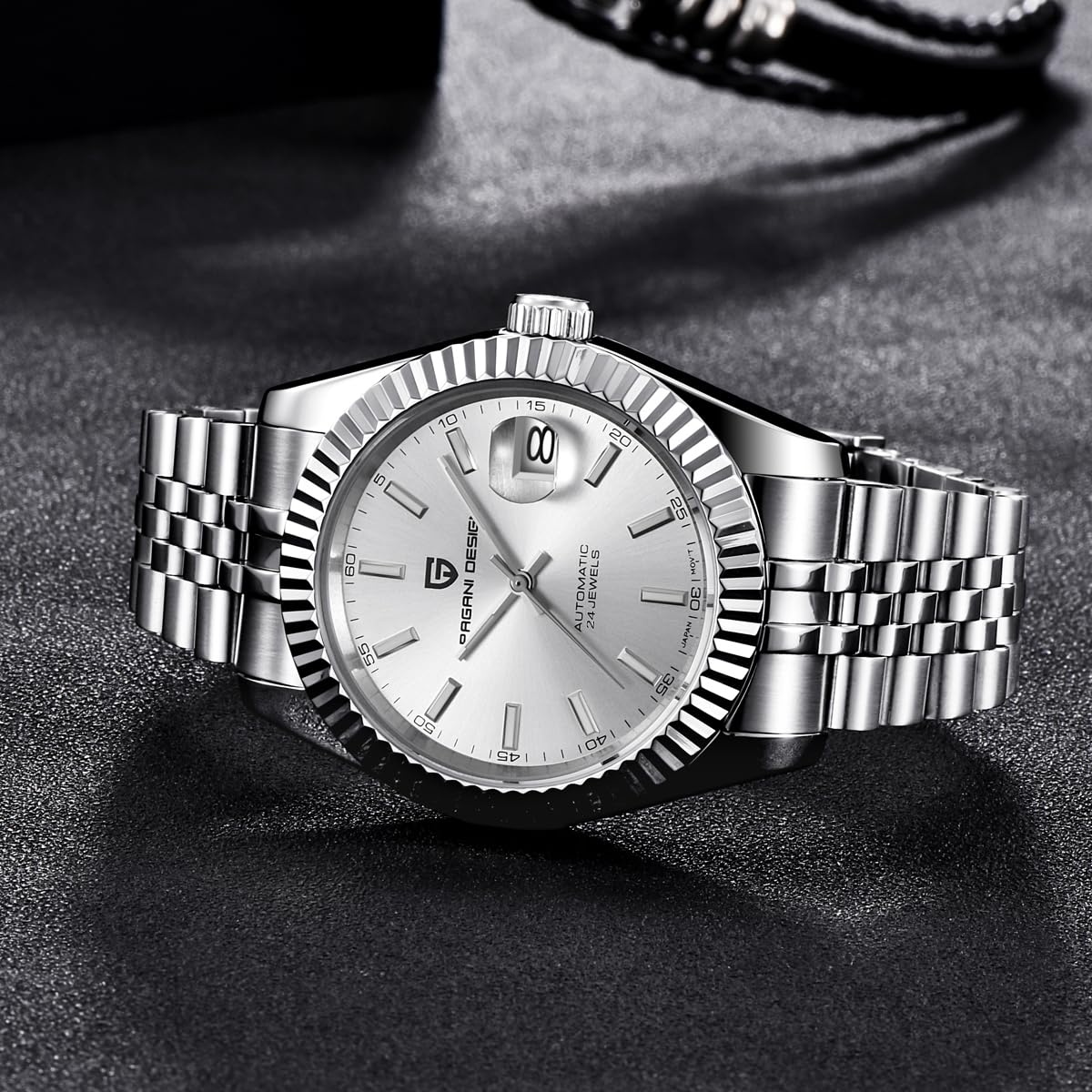 Pagani Design Men's Automatic Watch NH35 Automatic Movement Classic Watch Sapphire Glass 100M Waterproof Luminous Business Men's Watch