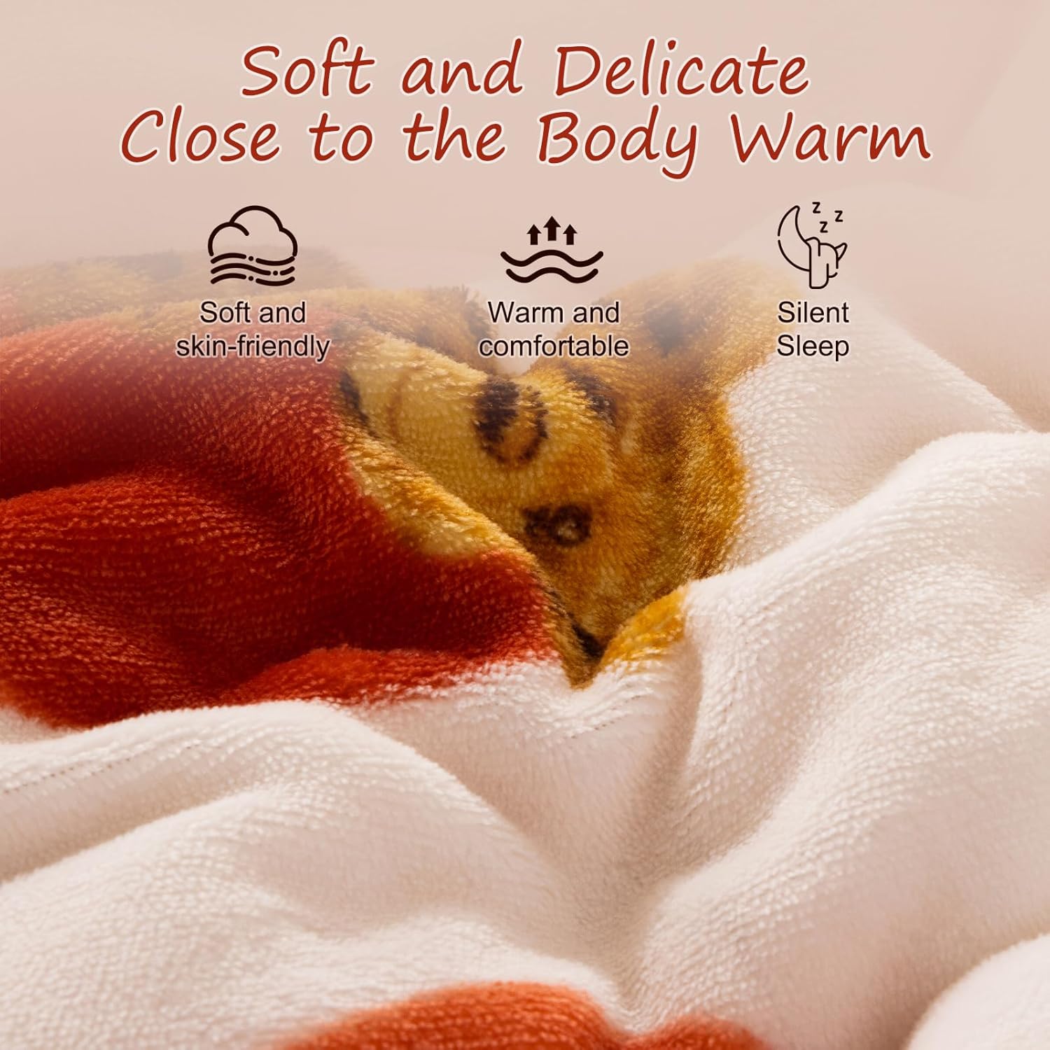 Meeting Story Zip Up Comforter for Kids,3pcs Fluffy Comforter Set Zipper Bedding Set for Girls,Twin Kid Fleece Comforter Love Pattern Bear Plush Bedding（Red,Twin）