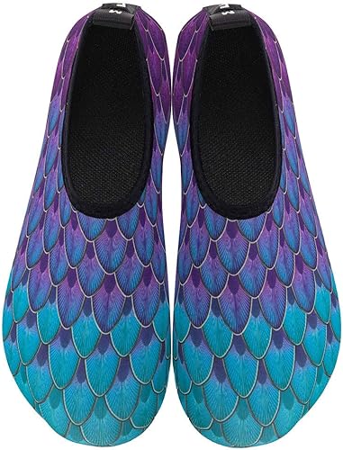 Miniatura 5 de WateLves - Zapatos acuáticos para mujer, hombre y niños de secado rápido, calcetines de agua para playa, nadar, hacer yoga, ejercicio, surfear