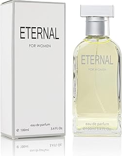 Eternal for Women - 3.4 Fluid Ounce Eau De Parfum Spray Refreshing Mix of Citrus Floral & Musk Fragrances Smell Fresh All Day Long Lovely Gift Occasions, Parfume for Women 100ml Bottle