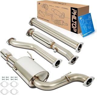 PHILTOP Cat-Back System Fit for 1993-1997 Toyota Corolla