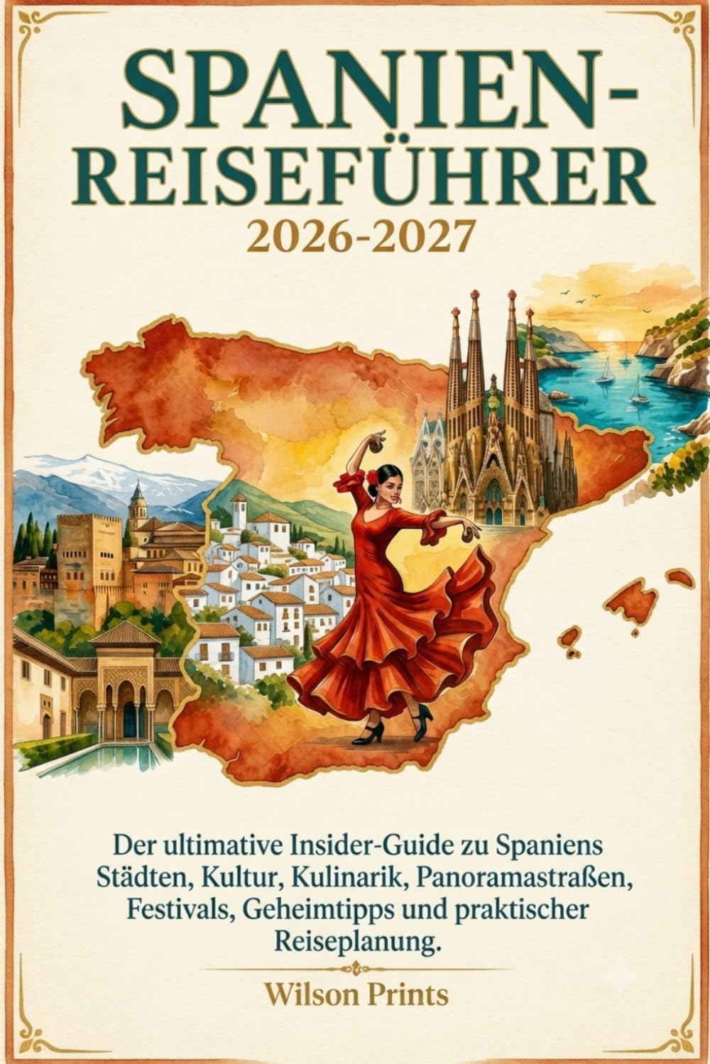 SPANIEN-REISEFÜHRER 2026-2027: Der ultimative Insider-Guide zu Spaniens Städten, Kultur, Kulinarik, Panoramastraßen, Festivals, Geheimtipps und praktischer Reiseplanung