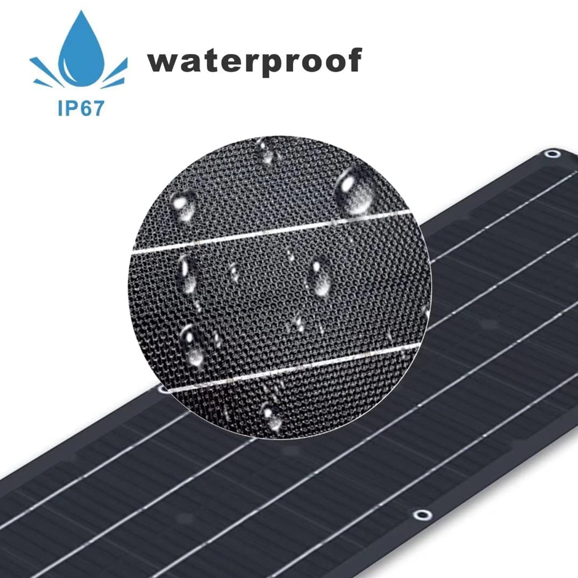 Pannello solare monocristallino da 400 Watt, modulo ad alta efficienza, caricabatterie per camper, barca, roulotte, pannelli solari flessibili con accessori