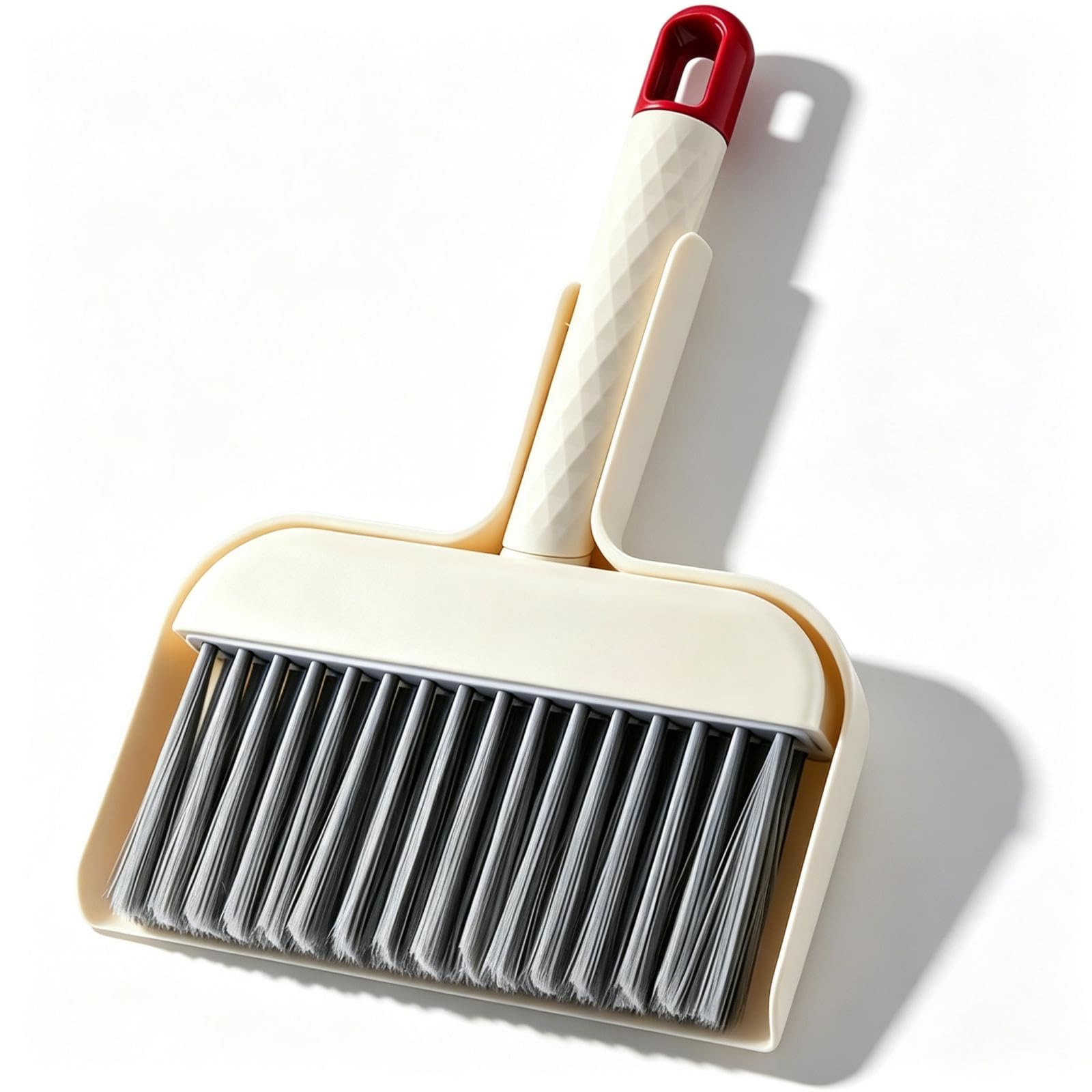 Mini Scopa e Paletta Set, Scopetta e Paletta Piccola, Mini Spazzole da Tavolo, Paletta Scopa Piccola per Pulire Tavoli, Compatto e Portatile, per Rimuovere Sporco, Peli e Polvere