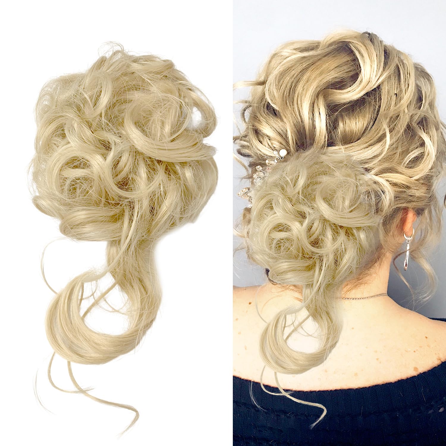 Messy Bun Hair Piece
