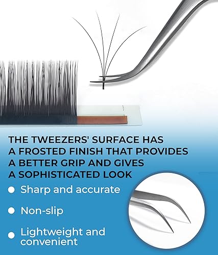 Miniatura 7 de Stacy Lash Pegamento de extensión de pestañas extra fuerte Evolution de 0.3 fl oz y pinzas curvadas STL-10 para extensionesAdhesivo negro Tiempo de