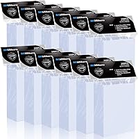 Mlikero 1200 Clear Card Sleeves - Premium Non-PVC Protectors for MTG, TCG, Baseball, Football & Game Cards (66x91mm)