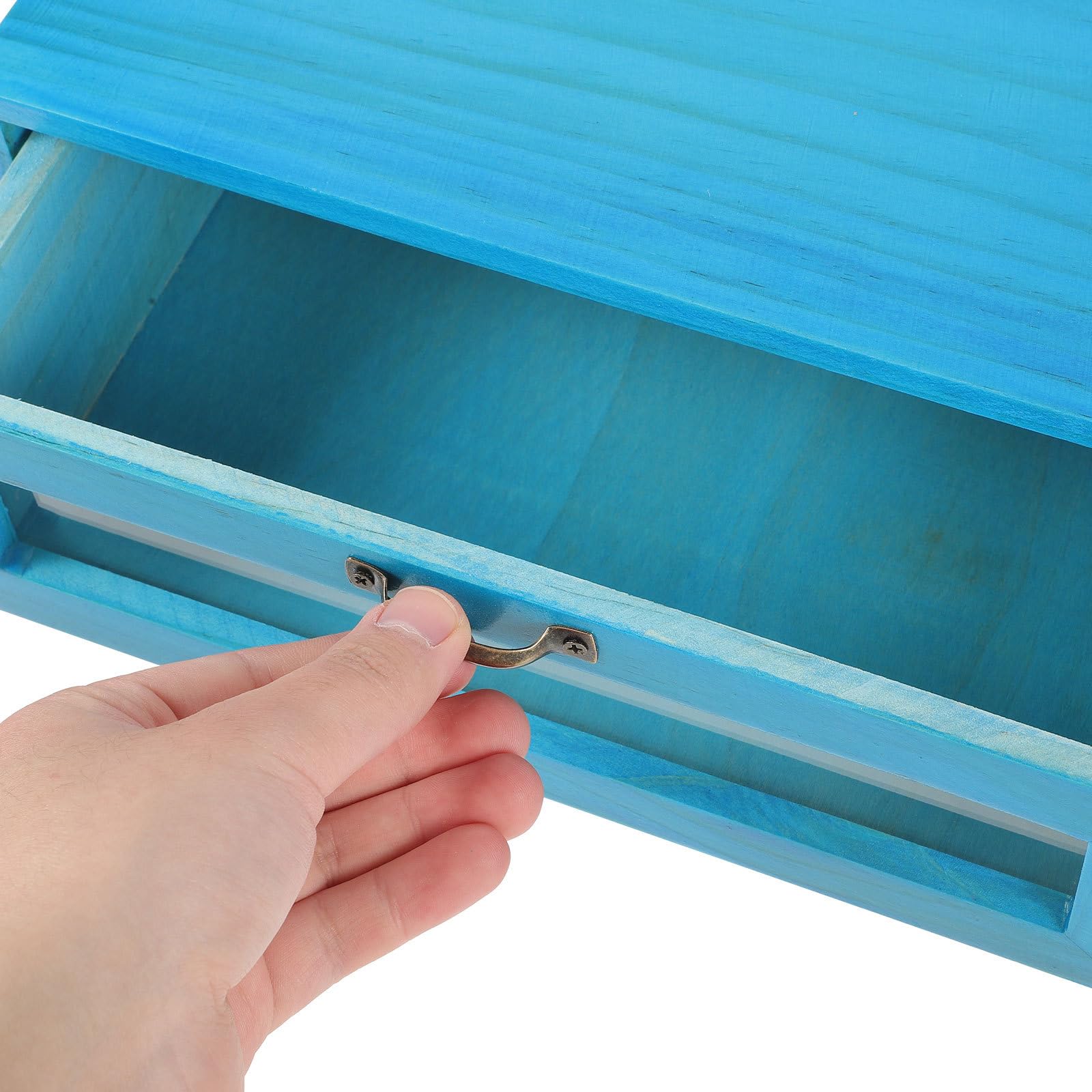 Zerodeko Soporte Elevador de Monitor que Evita Deformaciones con Cajón Extraíble de Madera Diseño Rústico y Resistente para Organización de Escritorio