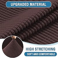 Vista 233 de H.VERSAILTEX Multi-Pieces Sofa Covers Stretch Couch Covers Form Fitted Seats and Back Cushions Covers