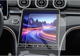 CDEFG Compatible with Mercedes GLC X254 2024 C-Class W206 2021-2023 2024 2025 11.9 Inch Navigation Protective Film Glare Reduction GPS Anti-Reflective Screen Protector Car Navigation Film X254 W206
