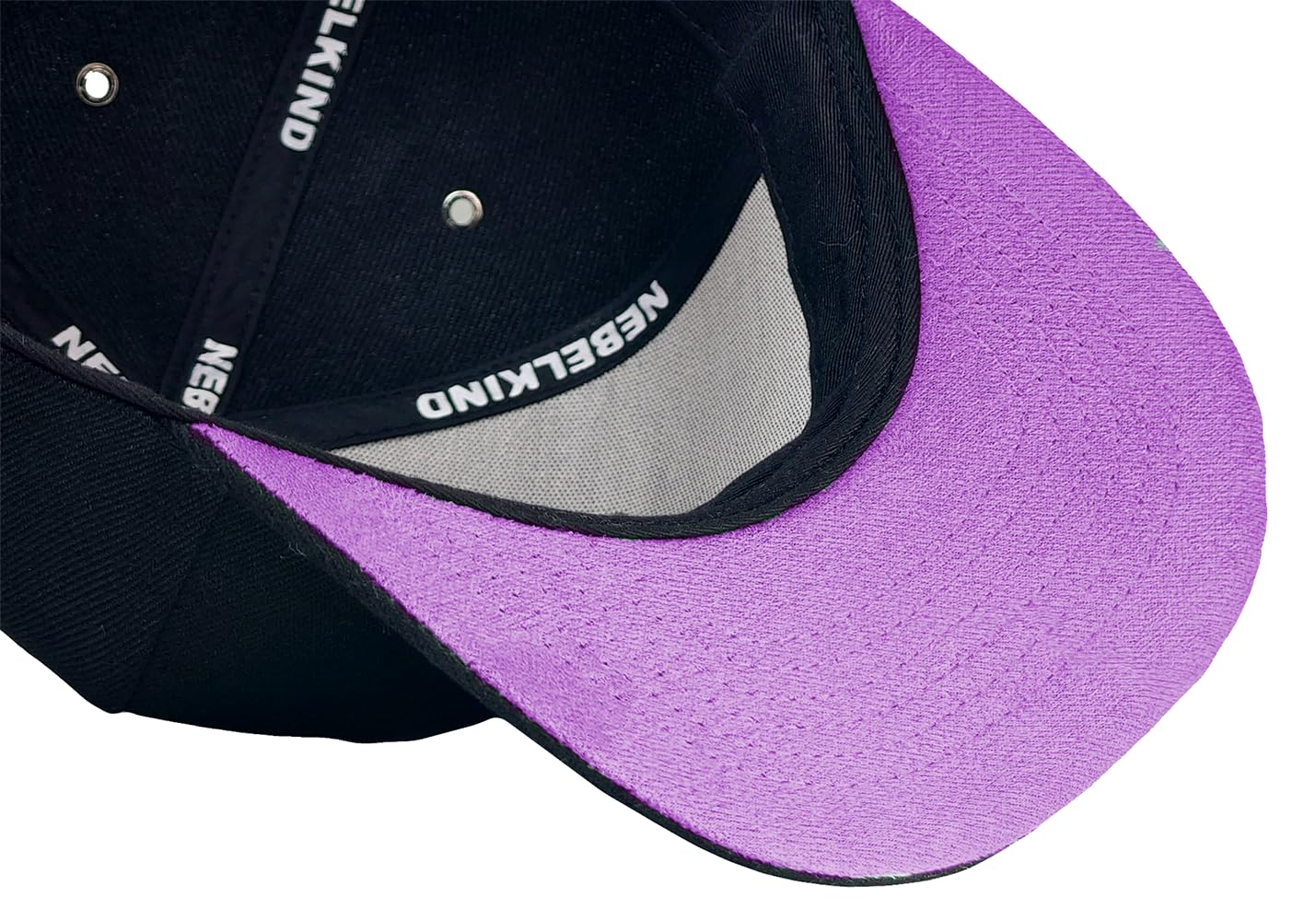 Nebelkind Snapback-Cap-Herren Damen Crown Chakra, Einheitsgröße OneSize, Größenverstellbar, Unisex, hochwertige Basecap trendig, Streetwear Style, Baseball-Kappe, gerader Schirm, Retro