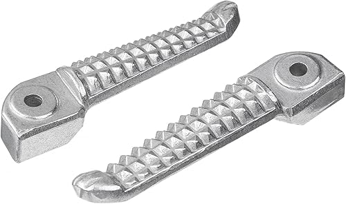 Miniatura 5 de Estriberas traseras para Yamaha 2002-2014 YZF-R1, 2016-2018 R1S, 2015-2018 R1M, 2009-2020 V MAX, 2003-2020 R6 (blanco trasero)