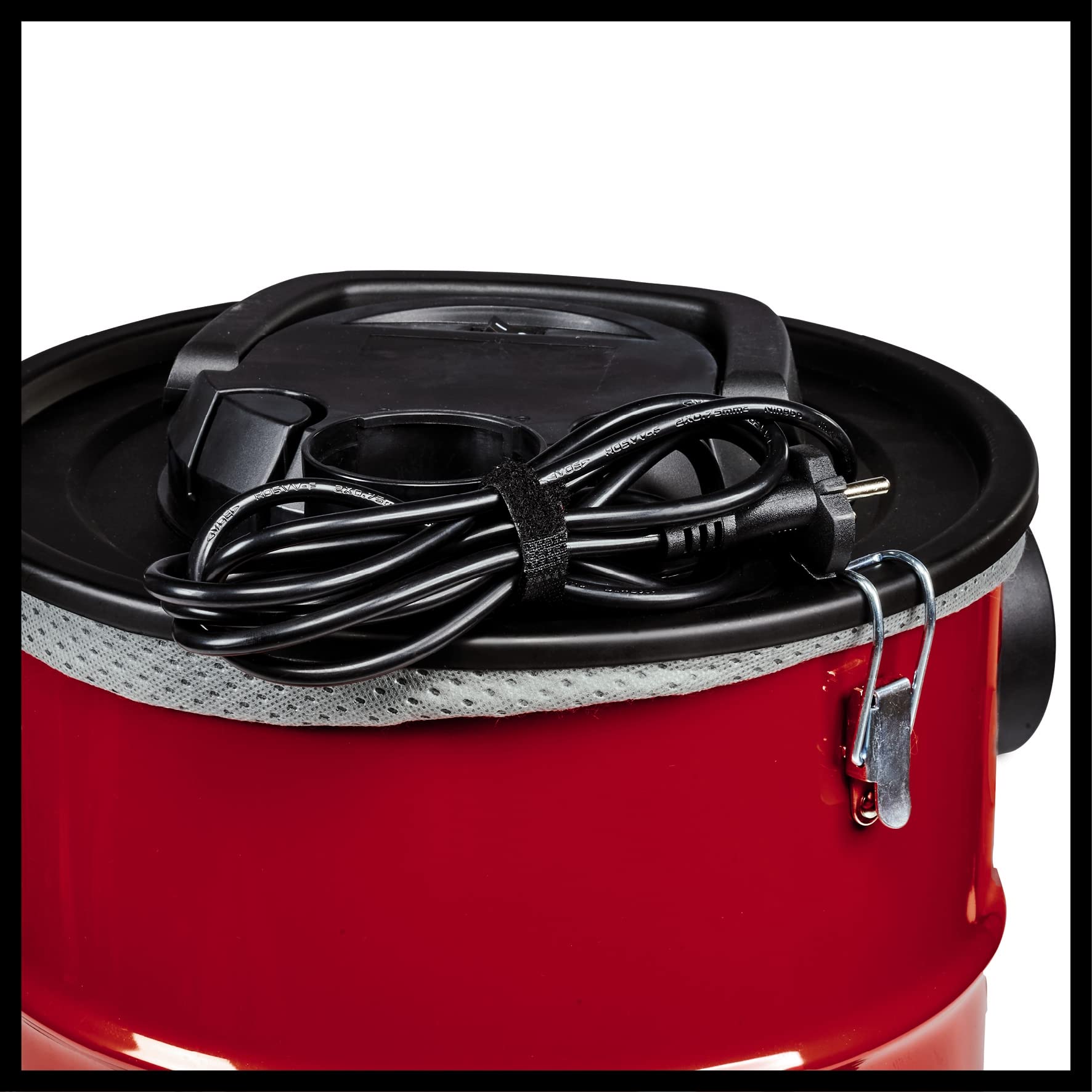 Einhell Extractor de Eje TC-AV 1720 DW (1250 W, Potencia de succión de 175 mbar, Incl. prefiltro de partículas, depósito con una Capacidad de 20 L, Tubo de succión y Tubo de succión, de Aluminio)