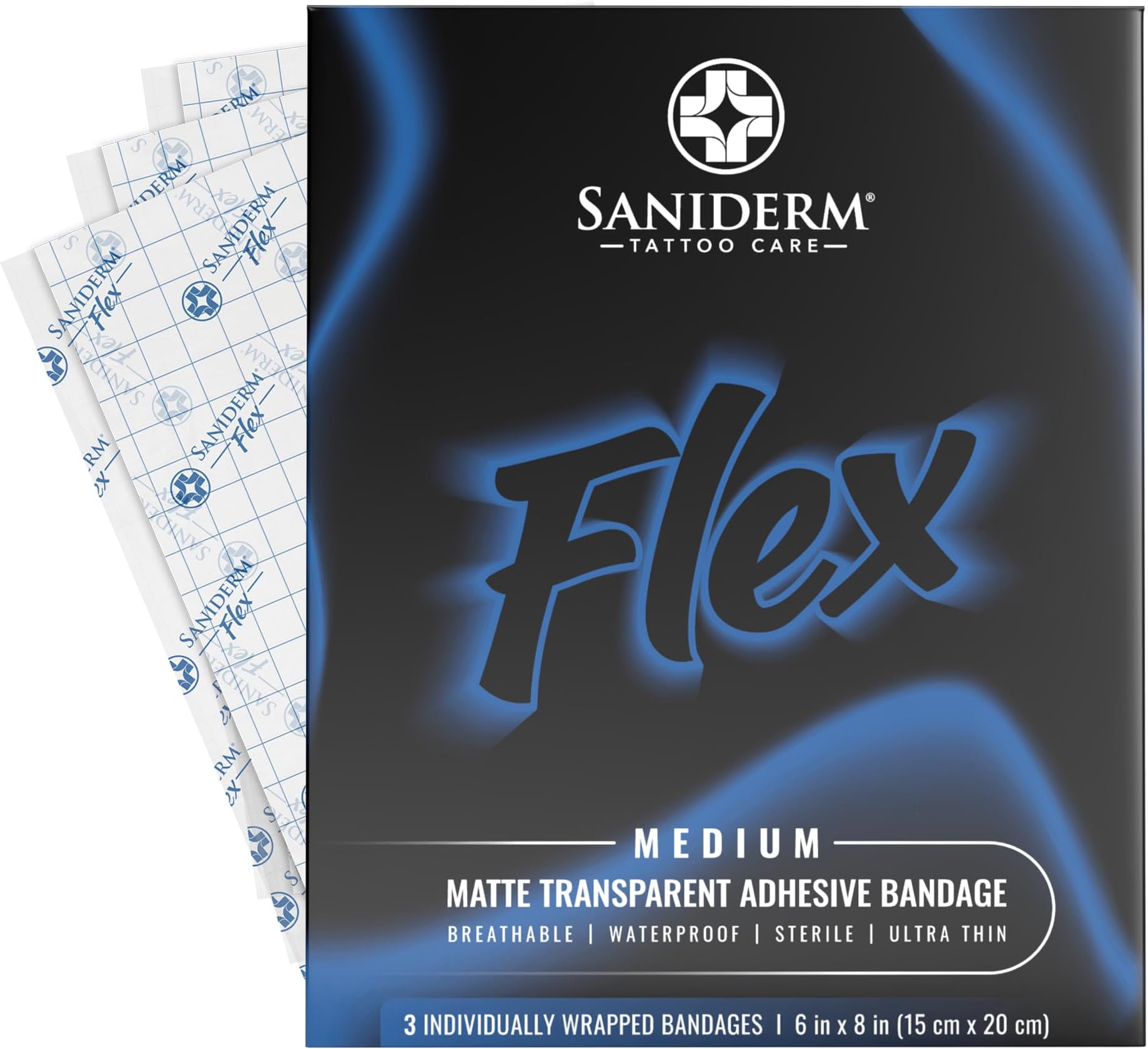 1 Rolls Tattoo Aftercare Waterproof Bandages, 0.05*5MTattoo Cover Up