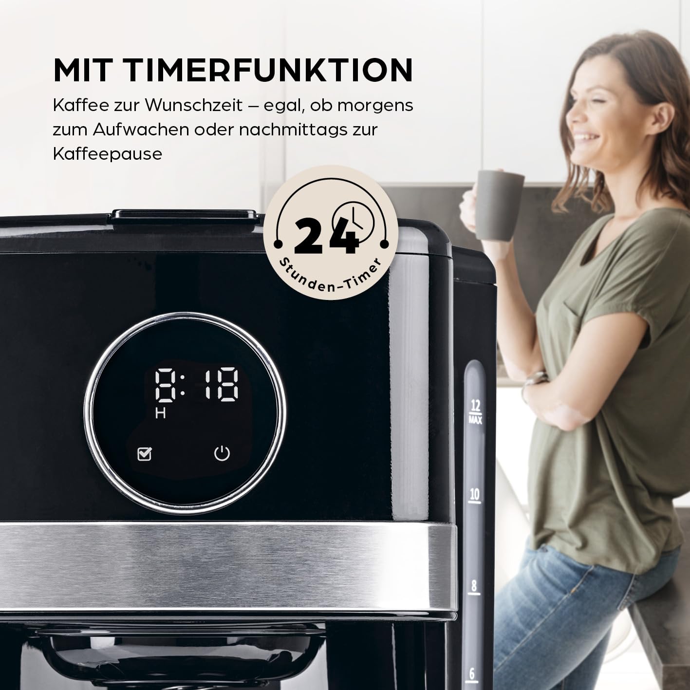 Barista Kaffee & Technik Barista Kaffeemaschine mit Touchdisplay – Bild 2