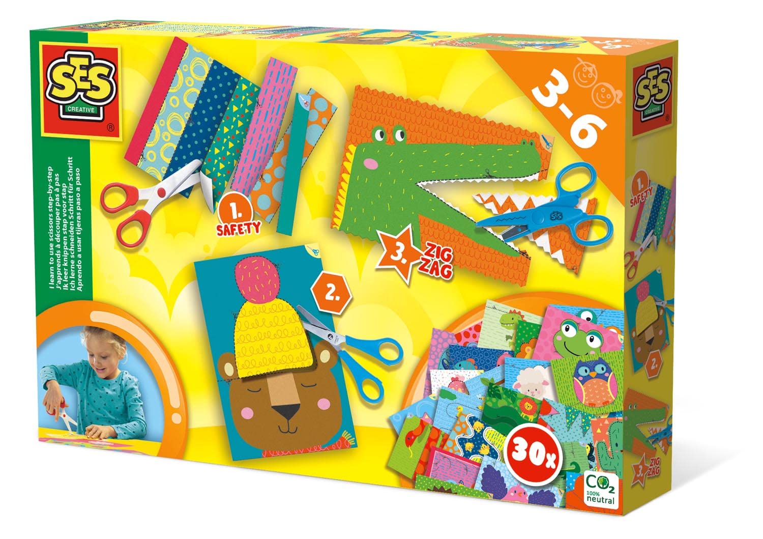 Ses Creative  Kids  I Learn To Use Scissors Step-By-Step, Sports Direct