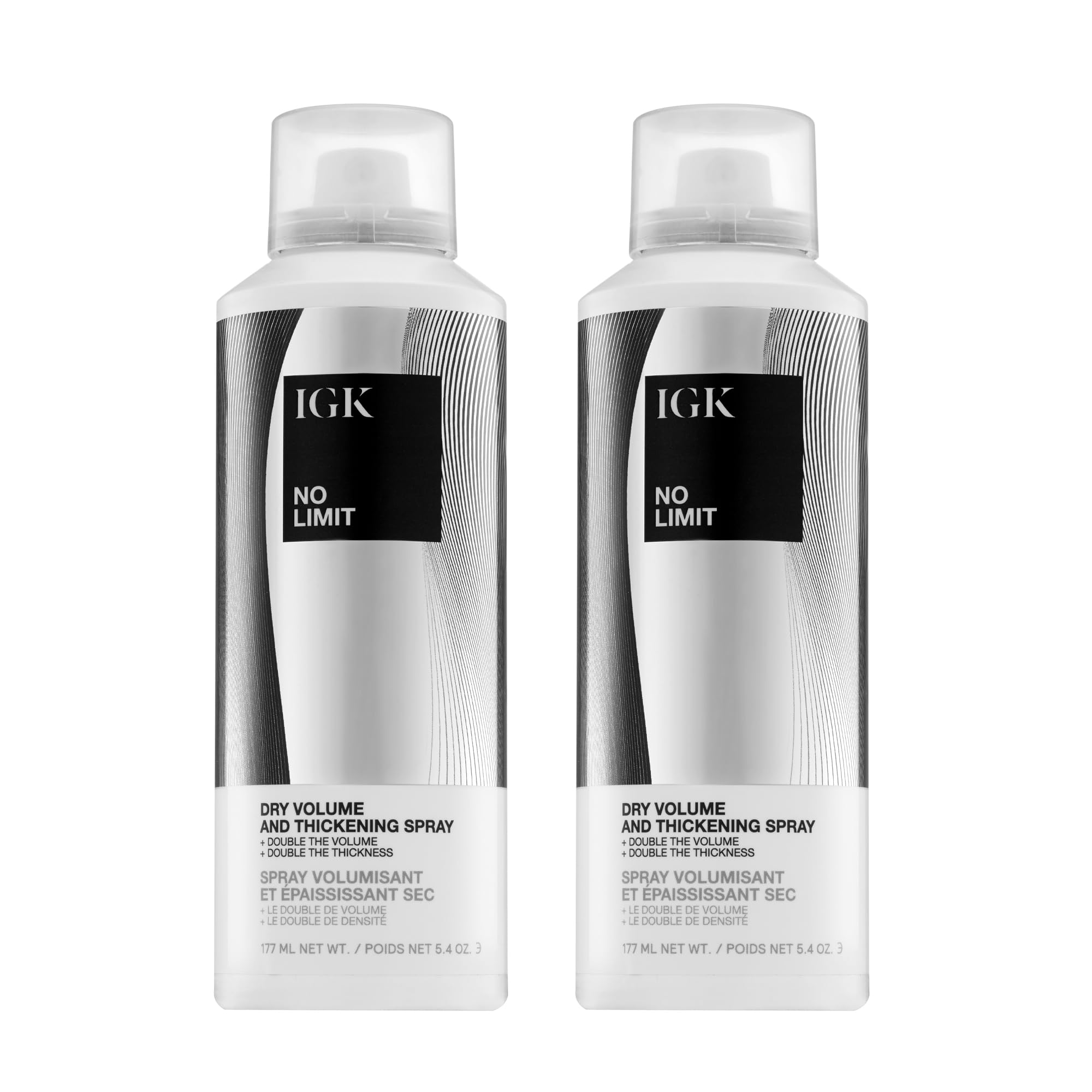 IGK No Limit Volumizing Spray – Root Lift & Full-Body Hair Spray for Long-Lasting Volume