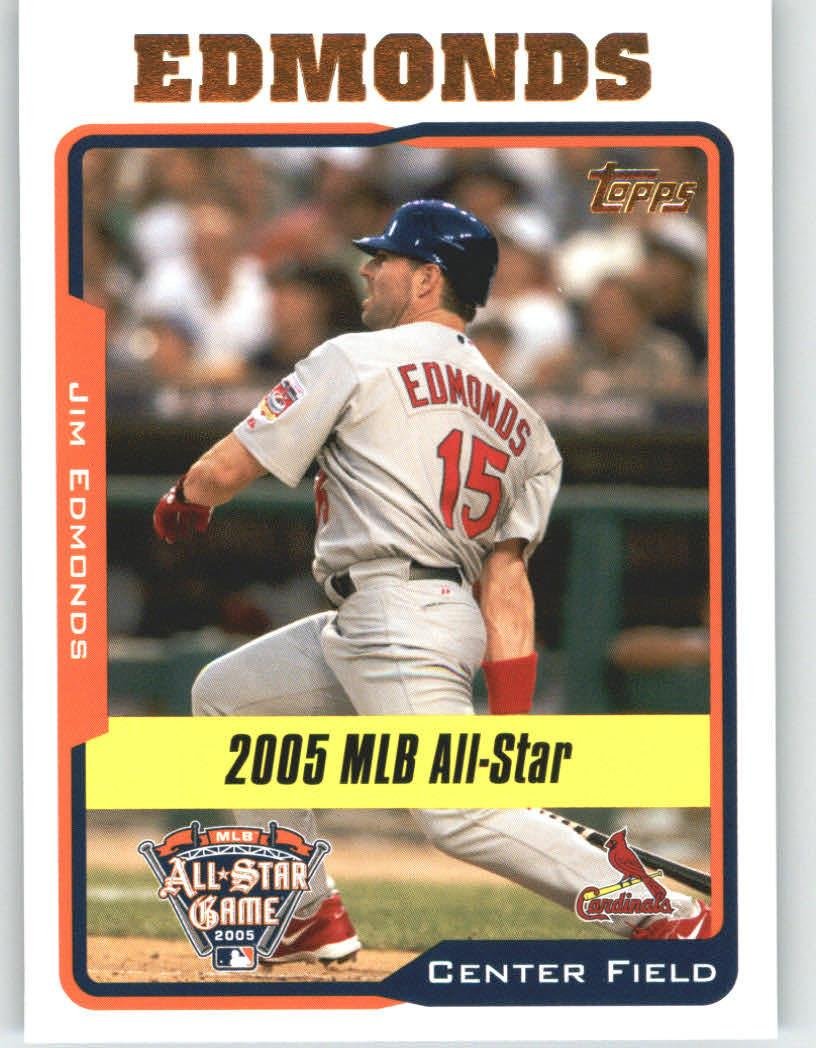 Amazon.com: 2005 Topps Update #189 Jim Edmonds AS - St. Louis