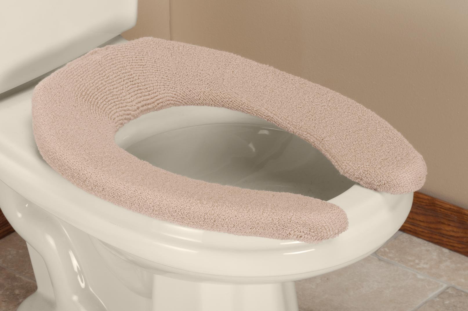 WalterDrake Toilet Seat Cover with Front Opening