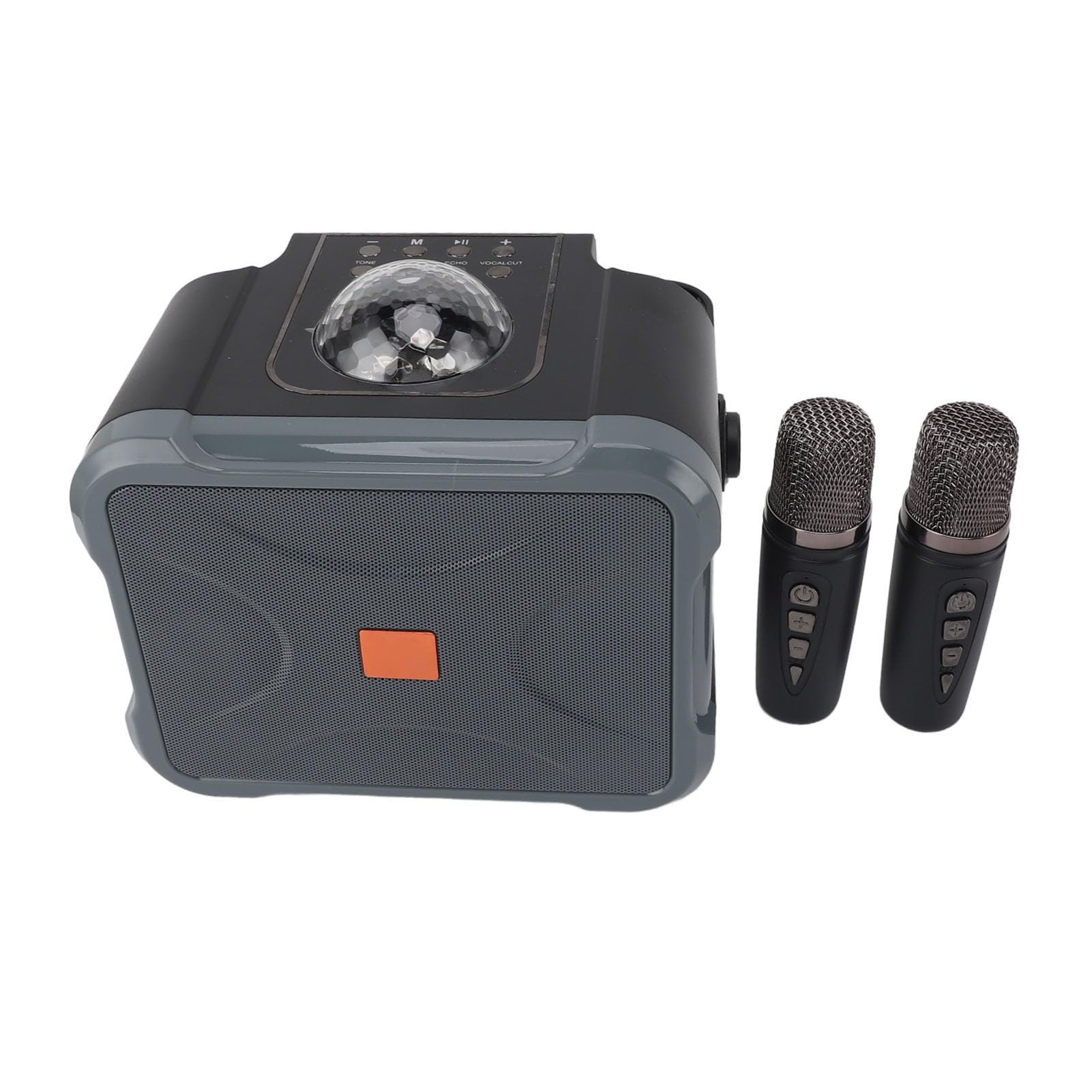 Altoparlante Bluetooth Wireless Capacità della Batteria Portatile 2400mAh Kit Macchina per Karaoke Doppio Microfono Suono Potente Connessione Stabile per Viaggi per Bambini