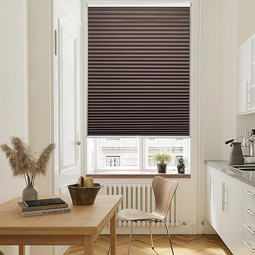 Miniatura 6 de MYshade Persianas opacas celulares inalámbricas de 1.5 pulgadas, aislamiento térmico, reducción de ruido, impermeables, tratamientos de ventana de